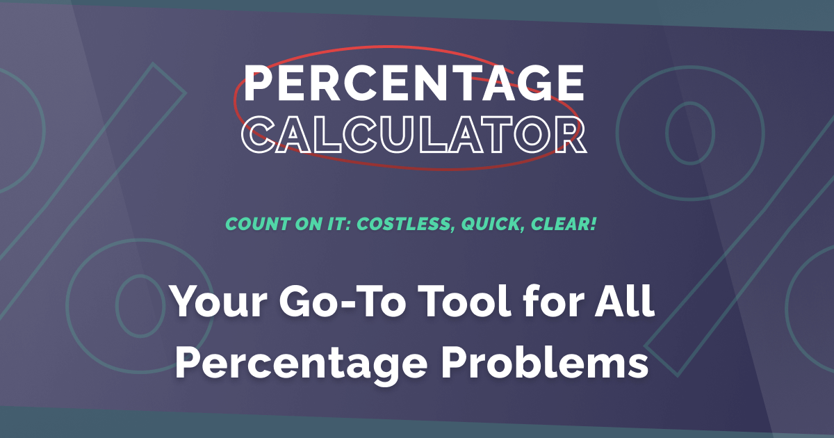 Percentage Calculator